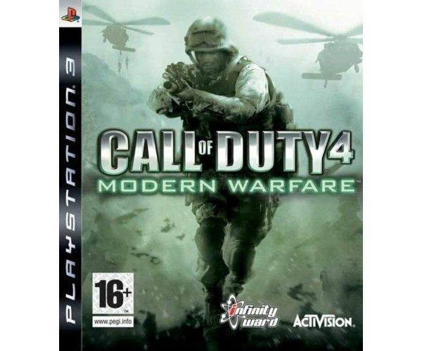CALL OF DUTY 4 MODERN WARFARE - PS3 GAME
