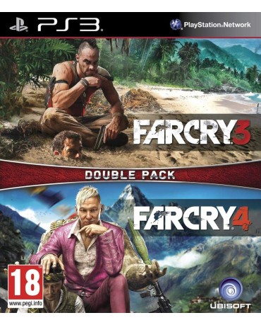 FAR CRY 3 + FAR CRY 4 DOUBLE PACK - PS3 GAME