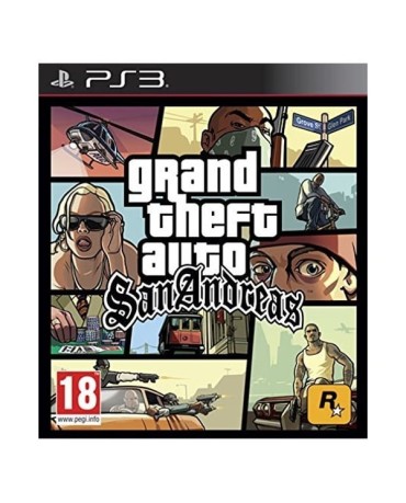 GRAND THEFT AUTO SAN ANDREAS - PS3 GAME