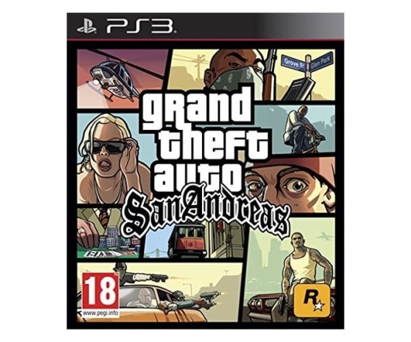 GRAND THEFT AUTO SAN ANDREAS - PS3 GAME
