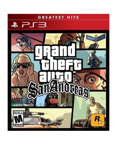 GRAND THEFT AUTO SAN ANDREAS GREATEST HITS - PS3 GAME