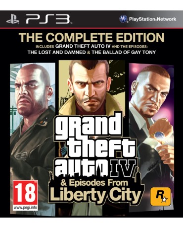 GRAND THEFT AUTO IV COMPLETE EDITION - PS3 GAME