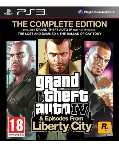 GRAND THEFT AUTO IV COMPLETE EDITION - PS3 GAME