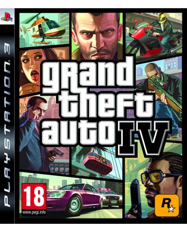 GRAND THEFT AUTO IV - PS3 GAME