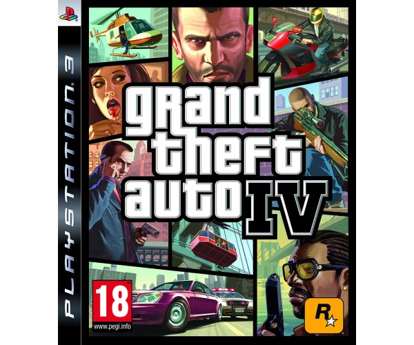 GRAND THEFT AUTO IV - PS3 GAME