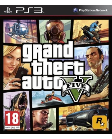 GRAND THEFT AUTO V (GTA V) - PS3 NEW GAME