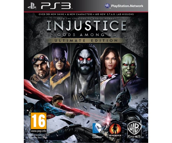 INJUSTICE: GODS AMONG US ULTIMATE EDITION ΜΕΤΑΧ - PS3 GAME