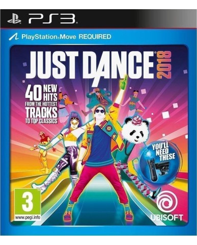 JUST DANCE 2018 - PS3 GAME