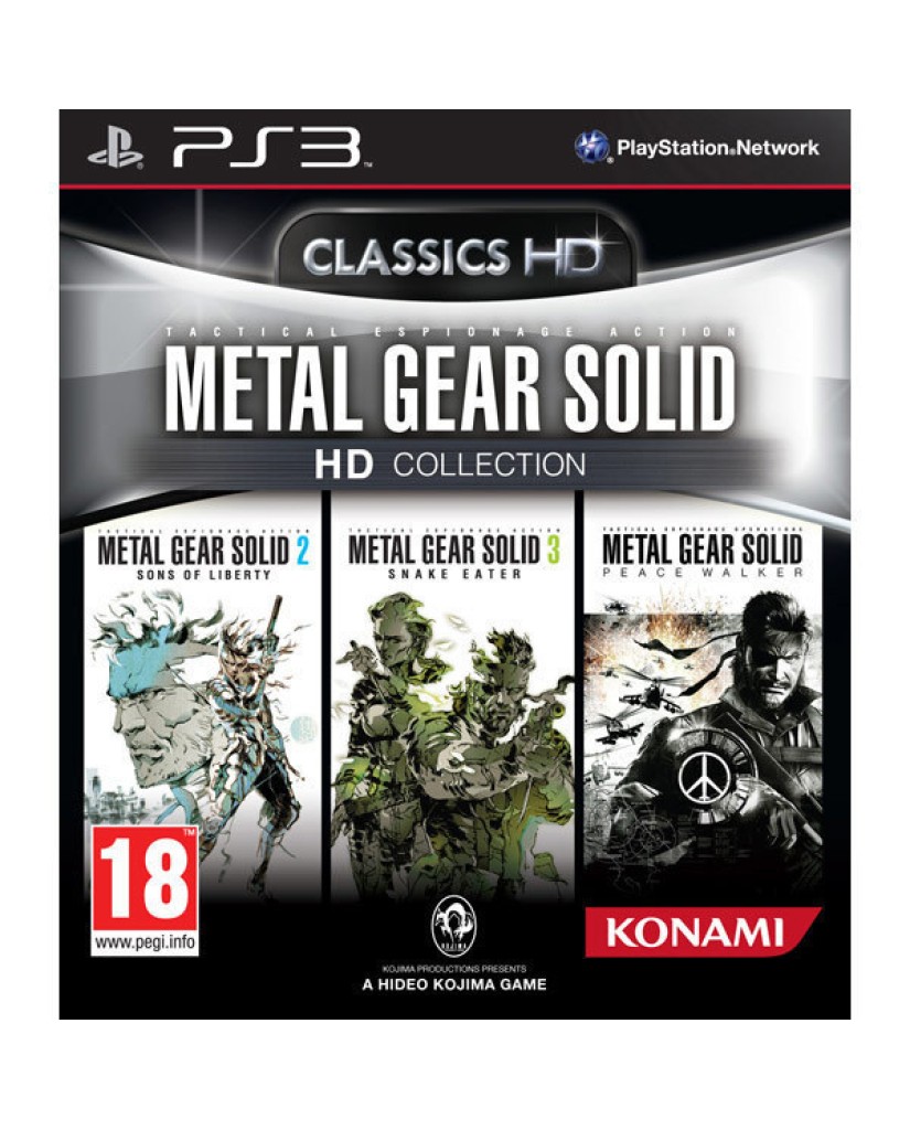 METAL GEAR SOLID THE LEGACY COLLECTION - PS3 GAME