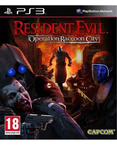 RESIDENT EVIL ORERATION RACCOON CITY- PS3 GAME