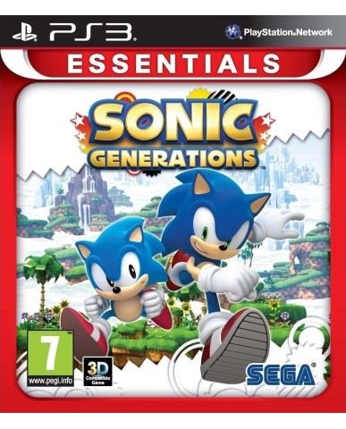 SONIC GENERATIONS ESSENTIALS - PS3 GAME