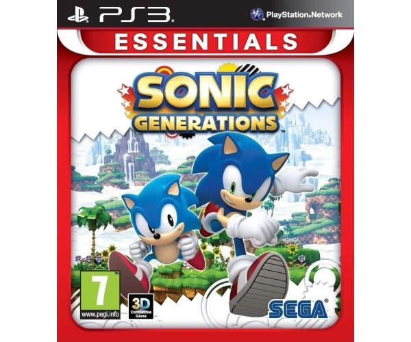 SONIC GENERATIONS ESSENTIALS - PS3 GAME