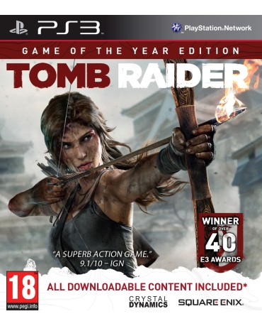 TOMB RAIDER GAME OF THE YEAR EDITION - PS3 GAME