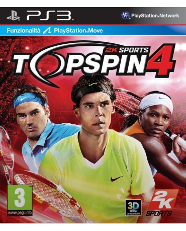 TOP SPIN 4 ΜΕΤΑΧ. – PS3 GAME