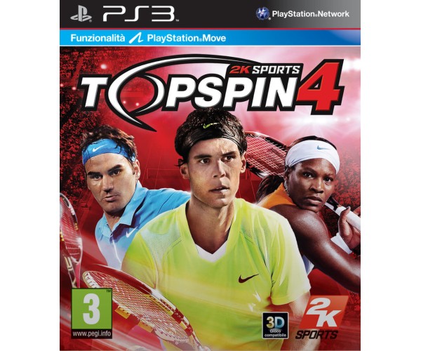 TOP SPIN 4 ΜΕΤΑΧ. – PS3 GAME