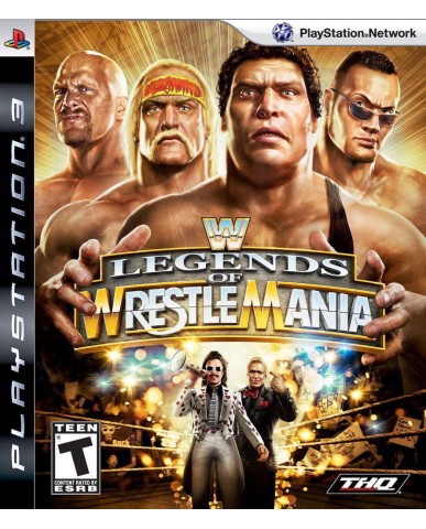 WWE LEGENDS OF WRESTLEMANIA - PS3 GAME