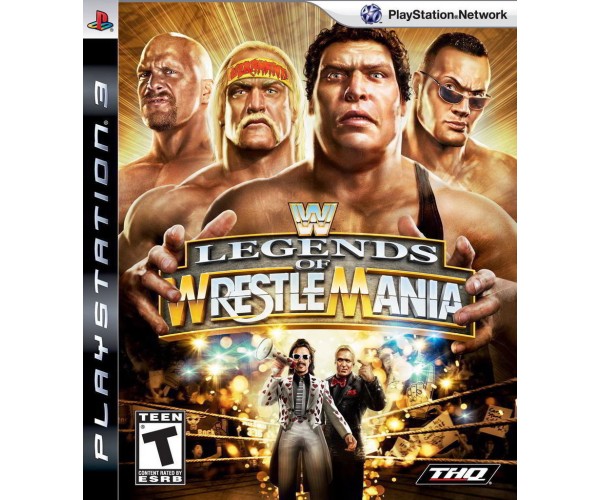 WWE LEGENDS OF WRESTLEMANIA - PS3 GAME