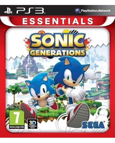 SONIC GENERATIONS ESSENTIALS METAX. - PS3 GAME