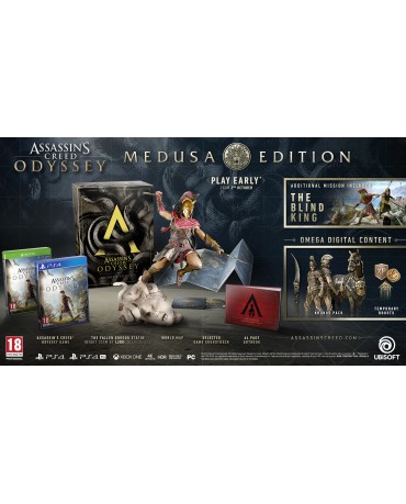 ASSASSIN'S CREED ODYSSEY MEDUSA COLLECTOR'S EDITION – PS4 NEW GAME