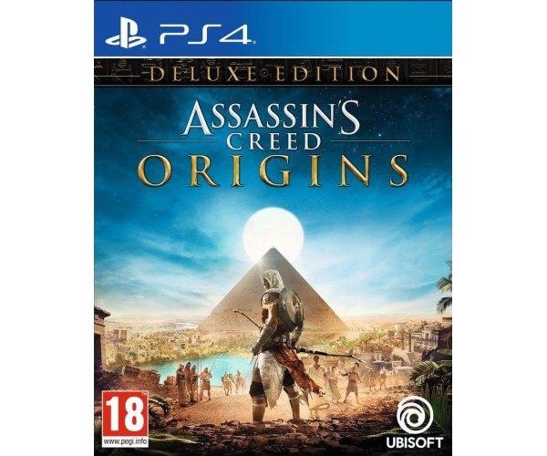 ASSASSIN'S CREED ORIGINS DELUXE EDITION - PS4 NEW GAME