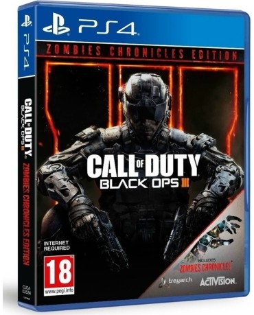CALL OF DUTY BLACK OPS III ZOMBIES CHRONICLES HD EDITION - PS4 GAME