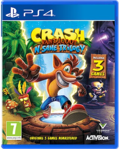 CRASH BANDICOOT N. SANE TRILOGY ΜΕΤΑΧ. - PS4 GAME