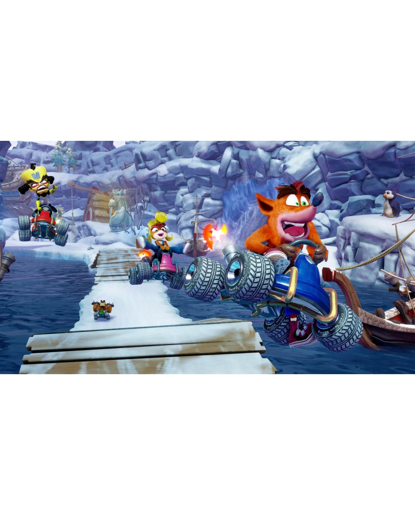 CRASH TEAM RACING NITRO-FUELED NITROS OXIDE EDITION - PS4 NEW GAME