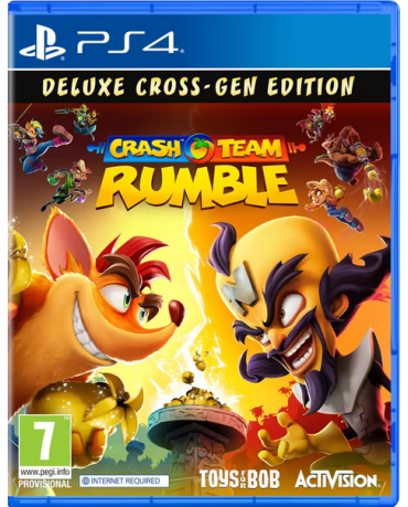 CRASH TEAM RUMBLE DELUXE CROSS-GEN EDITION - PS4 GAME