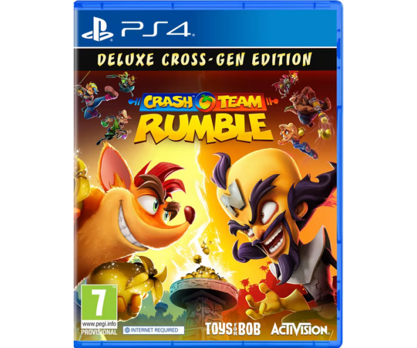 CRASH TEAM RUMBLE DELUXE CROSS-GEN EDITION - PS4 GAME