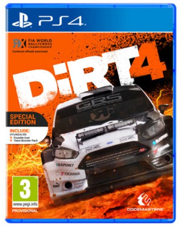 DIRT 4 SPECIAL EDITION ΜΕΤΑΧ. - PS4 GAME