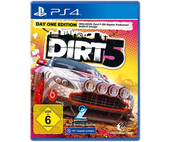 DIRT 5 DAY ONE EDITION - PS4 GAME