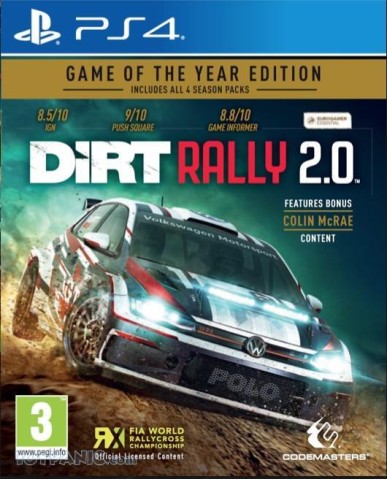 DIRT RALLY 2.0 GAME OF THE YEAR EDITION - PS4 GAME