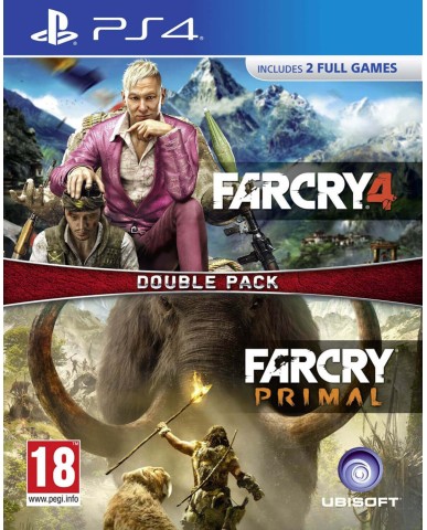 FAR CRY PRIMAL & FAR CRY 4 DOUBLE PACK - PS4 GAME