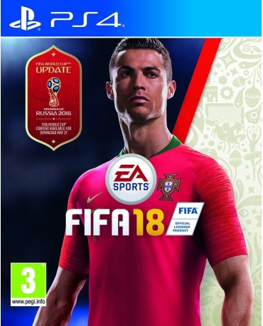 FIFA 18 + FIFA WORLD CUP UPDATE - PS4 NEW GAME