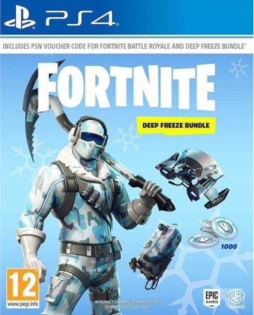 FORTNITE DEEP FREEZE BUNDLE - PS4 NEW GAME