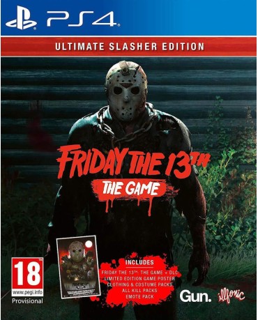 FRIDAY THE 13TH: THE GAME ULTIMATE SLASHER EDITION - PS4 GAME