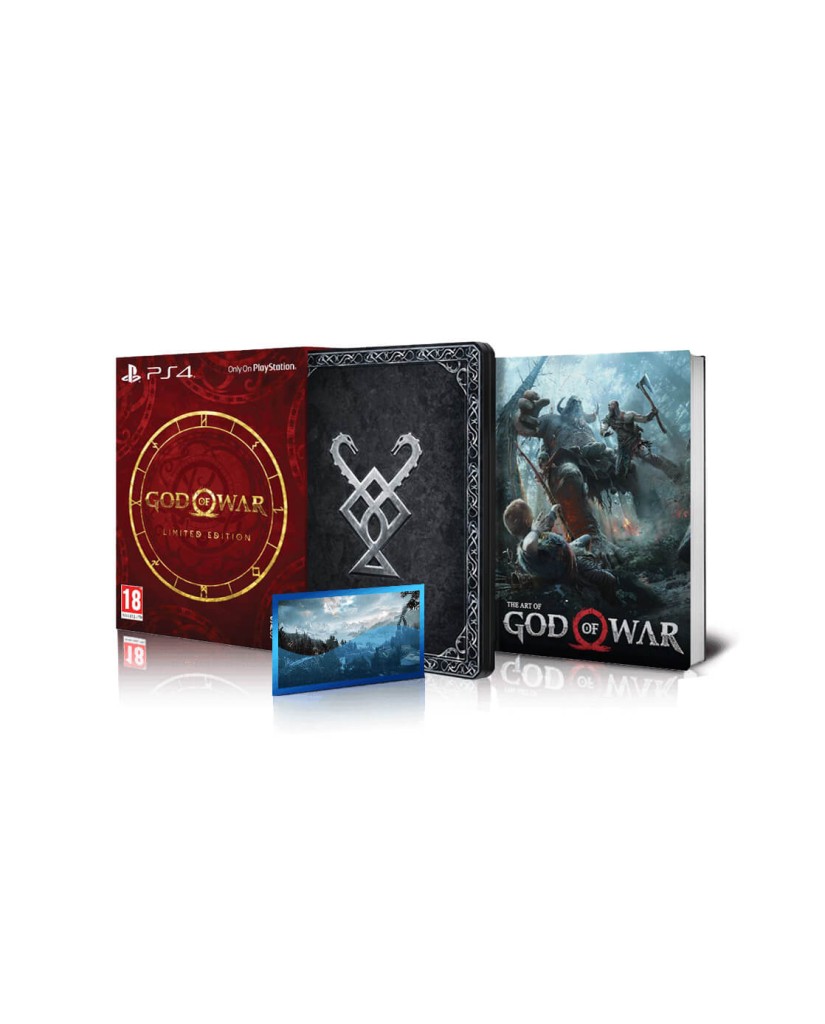 GOD OF WAR LIMITED EDITION ΕΛΛΗΝΙΚΟ + PRE ORDER BONUS - PS4 GAME
