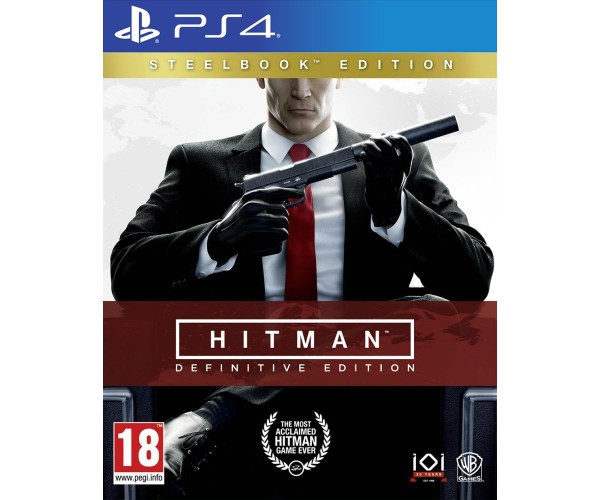 HITMAN DEFINITIVE STEELBOOK EDITION - PS4 GAME