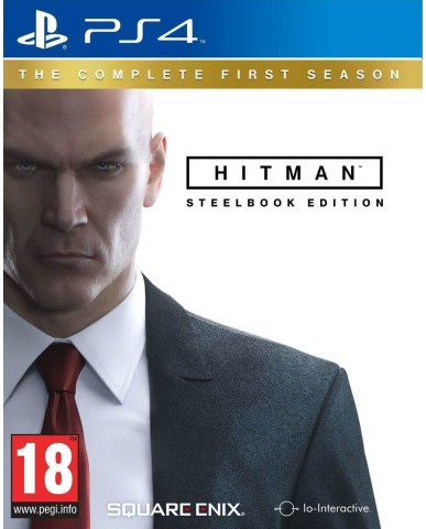 HITMAN: THE COMPLETE FIRST SEASON STEELBOOK EDITION + 6 BONUS CONTRACTS + THE SARAJEVO SIX - PS4 GAME