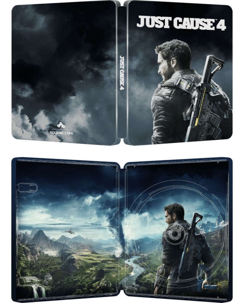 JUST CAUSE 4 STEELBOOK EDITION - PS4 NEW GAME