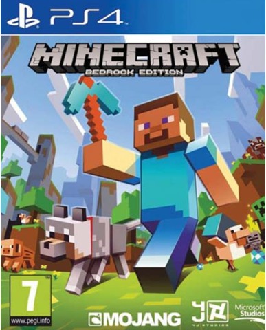 MINECRAFT BEDROCK EDITION - PS4 GAME