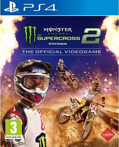 MONSTER ENERGY SUPERCROSS: THE OFFICIAL VIDEOGAME 2 - PS4 GAME