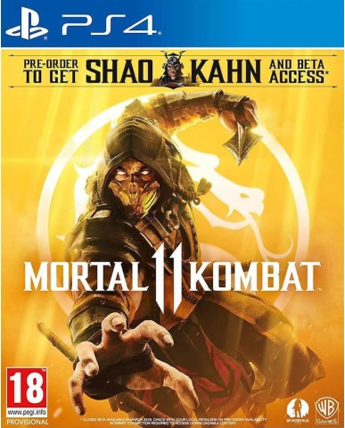 MORTAL KOMBAT 11 + SHAO KAHN PRE-ORDER BONUS – PS4 GAME