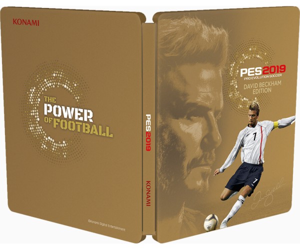 PRO EVOLUTION SOCCER 2019 DAVID BECKHAM STEELBOOK EDITION ΠΕΡΙΛΑΜΒΑΝΕΙ ΕΛΛΗΝΙΚΑ - PS4 NEW GAME