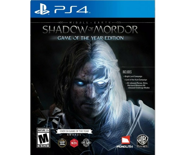 MIDDLE EARTH: SHADOW OF MORDOR GAME OF THE YEAR EDITION ΜΕΤΑΧ. - PS4 GAME