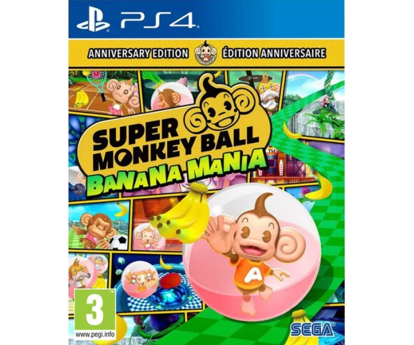 Super Monkey Ball: Banana Mania Anniversary Launch Edition - PS4 Game