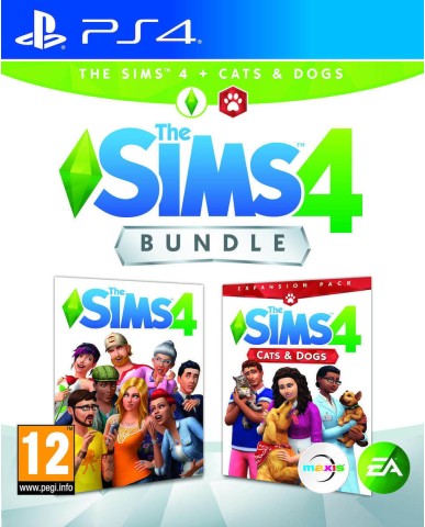 THE SIMS 4 PLUS CATS & DOGS BUNDLE – PS4 GAME