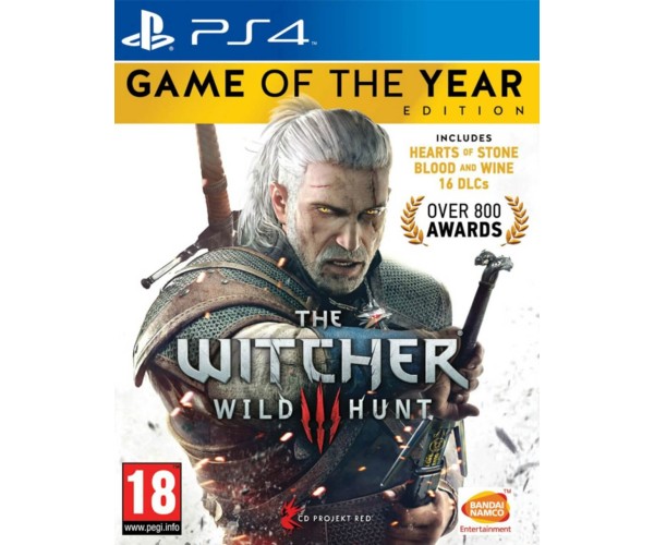 THE WITCHER 3 WILD HUNT GAME OF THE YEAR EDITION - PS4 GAME