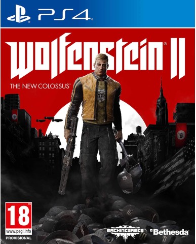 WOLFENSTEIN II: THE NEW COLOSSUS - PS4 GAME