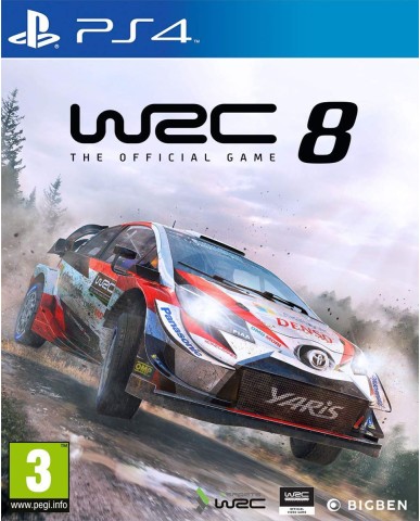 WRC 8 THE OFFICIAL GAME - PS4 NEW GAME